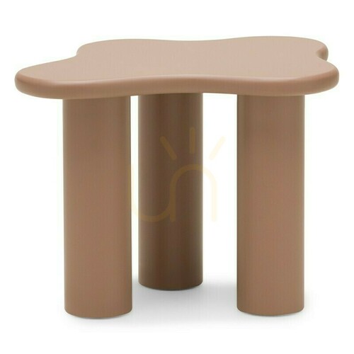 Verifica Măsuță de cafea CHIC de 60 cm, cu forme rotunjite, culoare mocha, de la Nova Nook