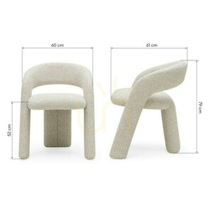 Set de 2 fotolii tapițate LISE, în nuanțe de bej și crem; cantitate minimă de comandă – 2 bucăți, Nova Nook 7 Set de 2 fotolii tapițate LISE, în nuanțe de bej și crem; cantitate minimă de comandă – 2 bucăți, Nova Nook small 7