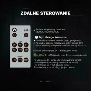 Lampă stradală solară cu LED V-TAC de 40 W, negru, IP65, 150 lm/W, CCT VT-ST43, 6000 lm 14 Lampă stradală solară cu LED V-TAC de 40 W, negru, IP65, 150 lm/W, CCT VT-ST43, 6000 lm small 14