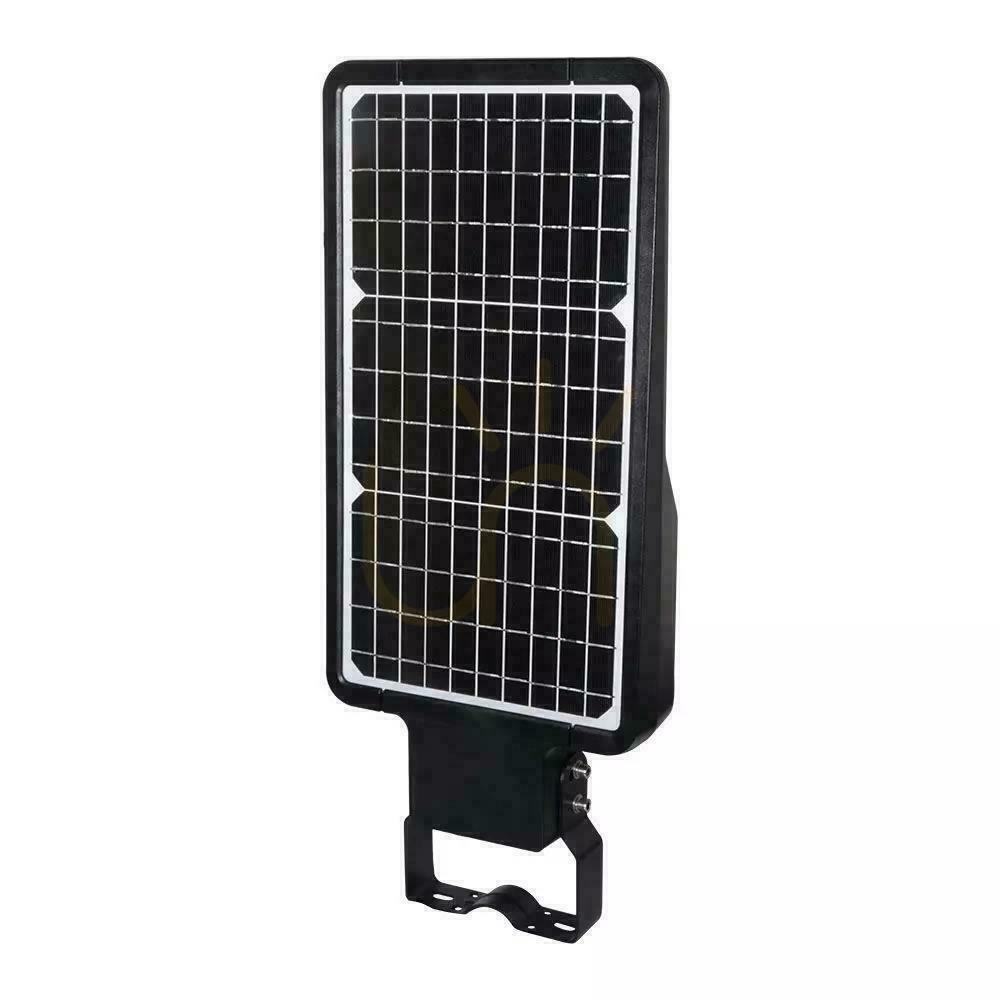 previzualizare Lampă stradală solară cu LED V-TAC de 40 W, negru, IP65, 150 lm/W, CCT VT-ST43, 6000 lm Lampă stradală solară cu LED V-TAC de 40 W, negru, IP65, 150 lm/W, CCT VT-ST43, 6000 lm