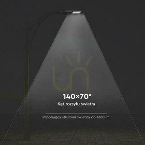 Lampă stradală solară cu LED V-TAC de 40 W, negru, IP65, 150 lm/W, CCT VT-ST43, 6000 lm 7 Lampă stradală solară cu LED V-TAC de 40 W, negru, IP65, 150 lm/W, CCT VT-ST43, 6000 lm small 7