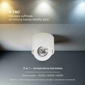 Spot de perete orientabil cu LED CREE V-TAC, 18 W, CRI 90+, CCT, IP44, alb, VT-110018CCT, 1350 lm, garanție de 6 ani 6 Spot de perete orientabil cu LED CREE V-TAC, 18 W, CRI 90+, CCT, IP44, alb, VT-110018CCT, 1350 lm, garanție de 6 ani small 6
