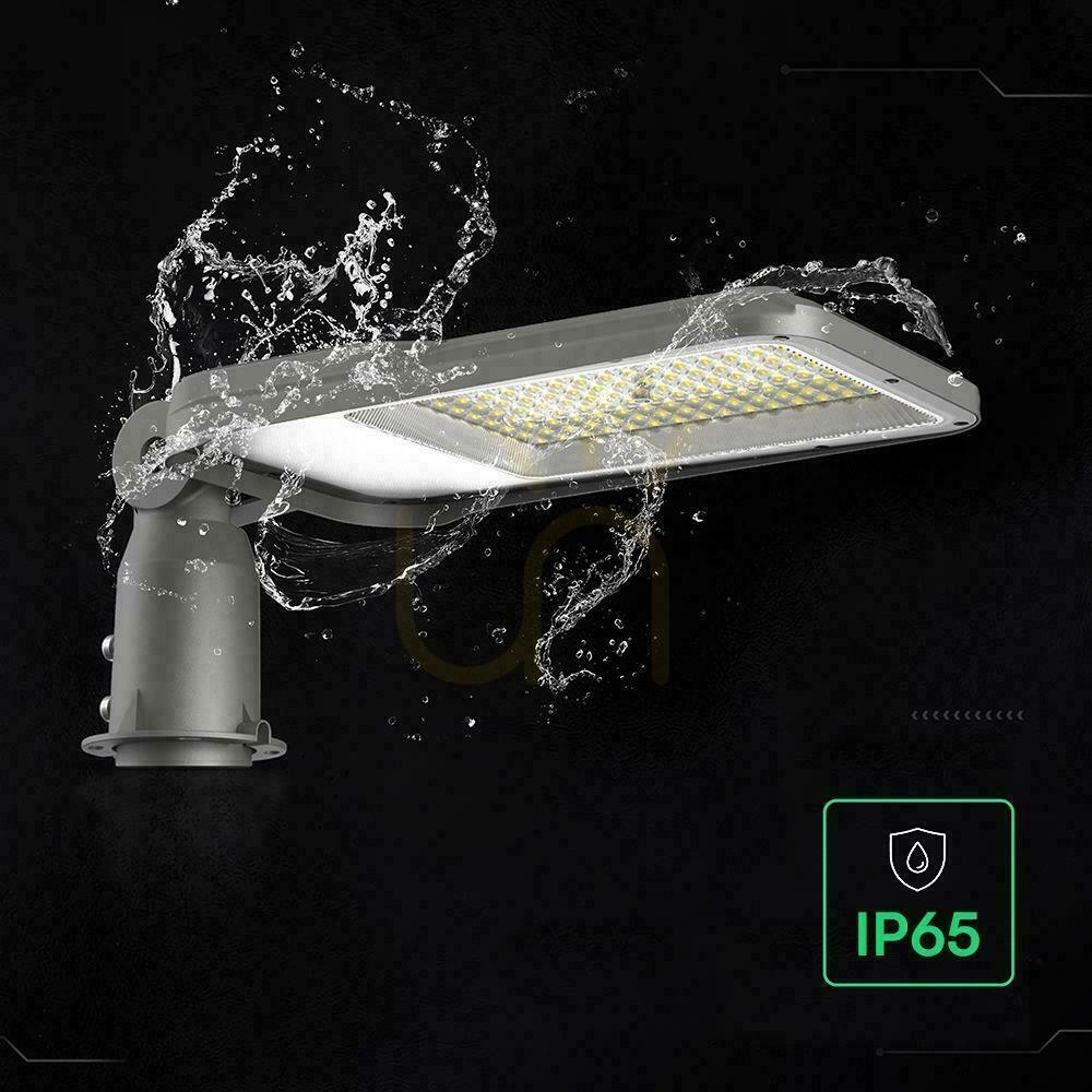 Spectacol Lampă stradală cu LED V-TAC cu cip CREE, cu reglare a intensității luminoase, 150 W, VT-156ST, 6500 K, 18.000 lm, garanție de 6 ani Lampă stradală cu LED V-TAC cu cip CREE, cu reglare a intensității luminoase, 150 W, VT-156ST, 6500 K, 18.000 lm, garanție de 6 ani