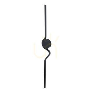 Aplică de perete Lora Black cu LED small 5
