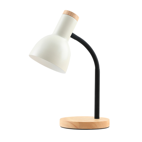 Verifica Lampă de birou Italux Senza alb E27 LED dimabilă 36 cm TB-37263-BG