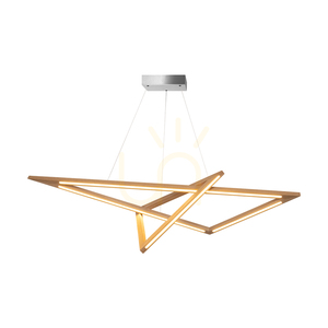 Lampa suspendată Vinci, stejar uleiat/nichel mat, 2xLED 49 W, lumină orientabilă în sus și în jos, 155 cm 1 Lampa suspendată Vinci, stejar uleiat/nichel mat, 2xLED 49 W, lumină orientabilă în sus și în jos, 155 cm small 1