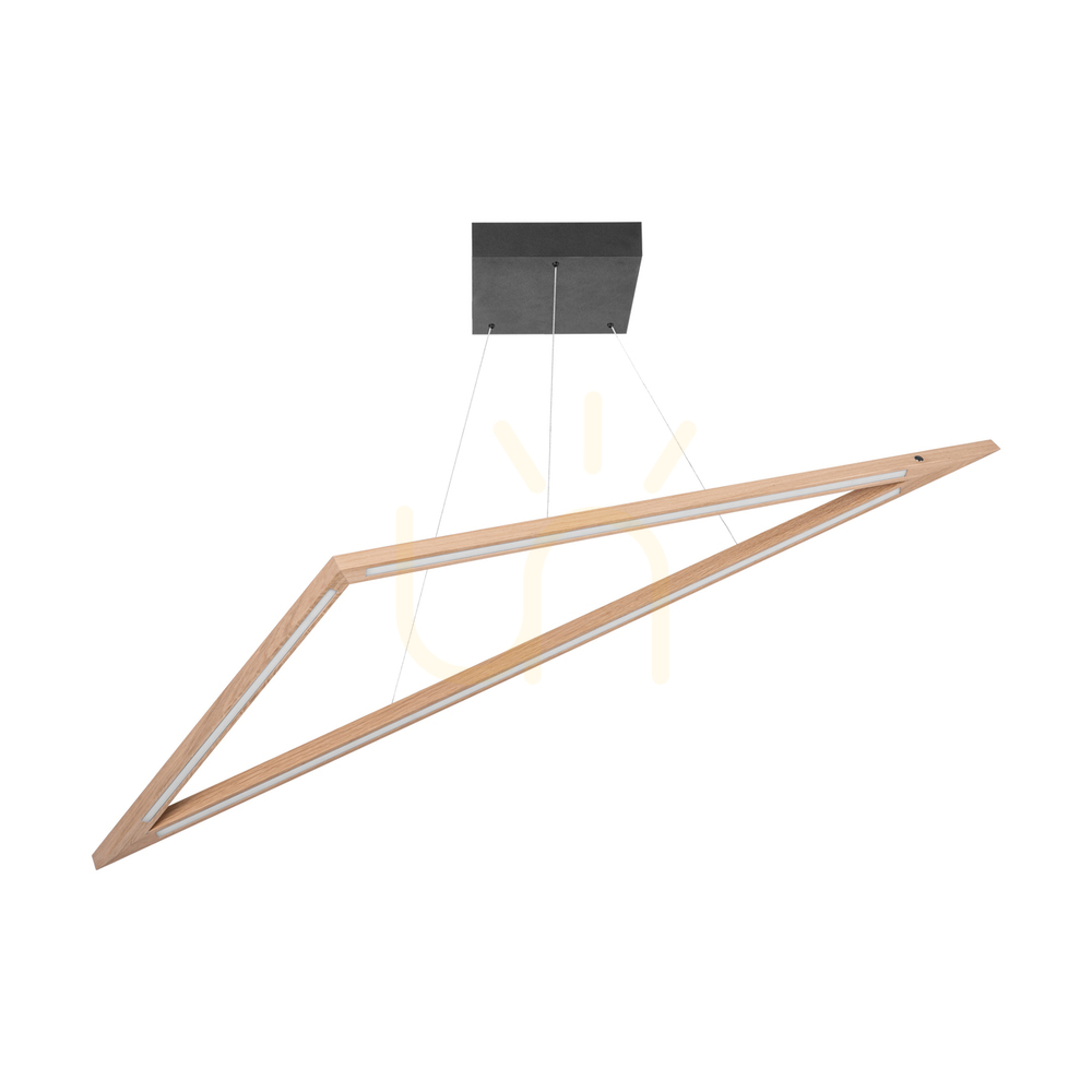 Verifica Lampa suspendată Vinci, stejar uleiat/negru, 1xLED 35 W, lumină orientabilă în sus și în jos, 155 cm Lampa suspendată Vinci, stejar uleiat/negru, 1xLED 35 W, lumină orientabilă în sus și în jos, 155 cm