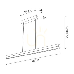 Lampă suspendată dublă, stejar uleiat/negru, 3 LED-uri, 23 W, lumină orientabilă în sus și în jos, 100 cm 2 Lampă suspendată dublă, stejar uleiat/negru, 3 LED-uri, 23 W, lumină orientabilă în sus și în jos, 100 cm small 2