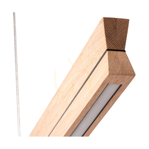 Lampă suspendată dublă, stejar uleiat/negru, 3xLED 29 W, lumină orientabilă în sus și în jos, 120 cm 3 Lampă suspendată dublă, stejar uleiat/negru, 3xLED 29 W, lumină orientabilă în sus și în jos, 120 cm small 3