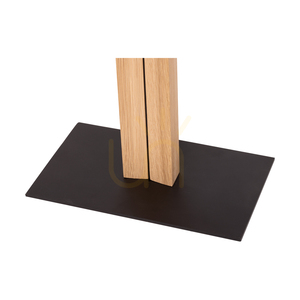 Lampă de podea LED Brinova TWIN 36 W, stejar tratat cu ulei și negru, 151 cm small 2
