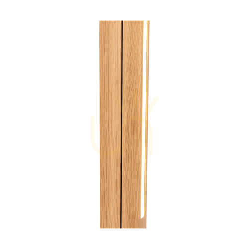 Verifica Lampă de podea LED Brinova TWIN 36 W, stejar tratat cu ulei și negru, 151 cm