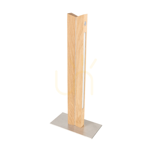 Lampă de masă dublă, stejar uleiat/nichel mat, 2xLED 9,5 W, 20 cm 0 Lampă de masă dublă, stejar uleiat/nichel mat, 2xLED 9,5 W, 20 cm small 0