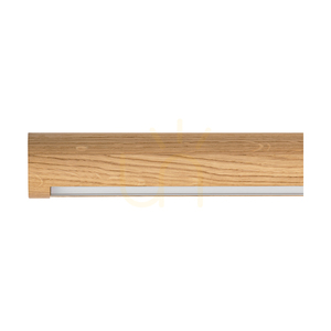Lampa de tavan Conor, stejar uleiat/nichel mat, 1xLED 34,5 W, iluminare în sus și în jos, 120 cm 2 Lampa de tavan Conor, stejar uleiat/nichel mat, 1xLED 34,5 W, iluminare în sus și în jos, 120 cm small 2