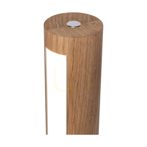 Lampa de podea Conor, stejar uleiat/nichel mat, 1xLED 32 W, Ø30 cm 3 Lampa de podea Conor, stejar uleiat/nichel mat, 1xLED 32 W, Ø30 cm small 3