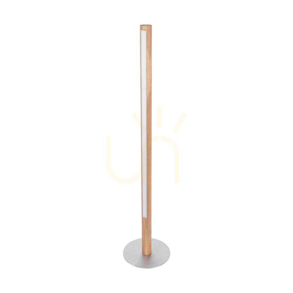 Verifica Lampa de podea Conor, stejar uleiat/nichel mat, 1xLED 32 W, Ø30 cm Lampa de podea Conor, stejar uleiat/nichel mat, 1xLED 32 W, Ø30 cm