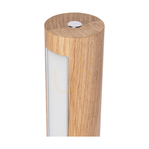 Lampa de masă Conor, stejar uleiat/nichel mat, 1xLED 9 W, Ø20 cm small 2