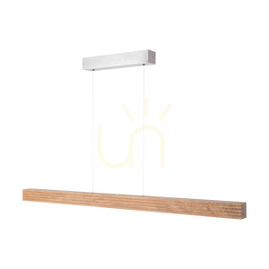 Lampă suspendată Riflet, stejar uleiat/nichel mat, 3 LED-uri, 47 W, iluminare în sus și în jos, 120 cm 2 Lampă suspendată Riflet, stejar uleiat/nichel mat, 3 LED-uri, 47 W, iluminare în sus și în jos, 120 cm small 2