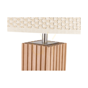Lampa de podea Riflet, stejar uleiat/nichel mat, abajur crem și argintiu, 1xE27, Ø50 cm 2 Lampa de podea Riflet, stejar uleiat/nichel mat, abajur crem și argintiu, 1xE27, Ø50 cm small 2