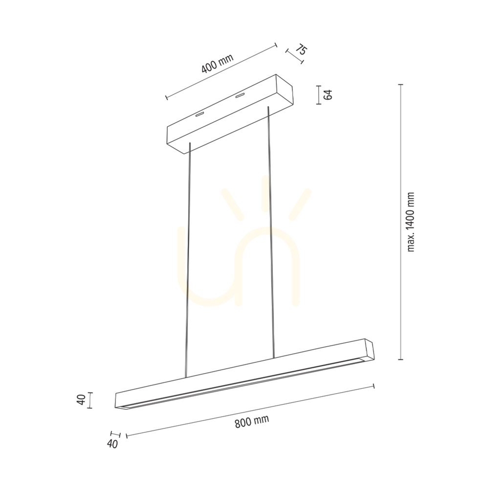 Afişa Lampă suspendată Smal CCT, stejar uleiat, 1xLED 26,4 W, lumină orientabilă în sus și în jos, 80 cm Lampă suspendată Smal CCT, stejar uleiat, 1xLED 26,4 W, lumină orientabilă în sus și în jos, 80 cm