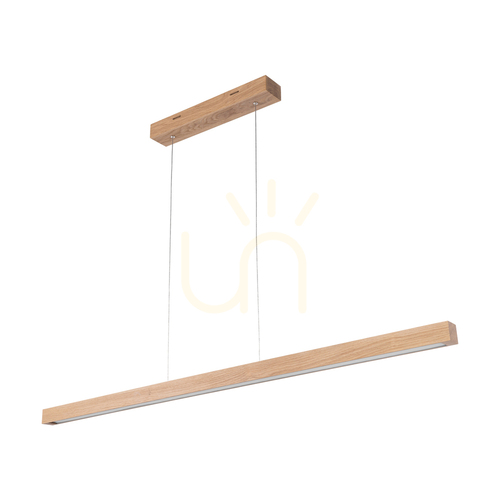 Verifica Lampă suspendată Smal CCT, stejar uleiat, 1xLED, 36,9 W, 120 cm