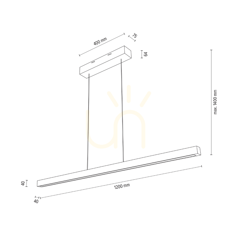 Afişa Lampă suspendată Smal CCT, stejar uleiat, 1xLED 36,9 W, lumină orientabilă în sus și în jos, 120 cm Lampă suspendată Smal CCT, stejar uleiat, 1xLED 36,9 W, lumină orientabilă în sus și în jos, 120 cm