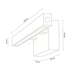 Aplică de perete Smal CCT, stejar uleiat, 1xLED 5,4 W, 40 cm 4 Aplică de perete Smal CCT, stejar uleiat, 1xLED 5,4 W, 40 cm small 4