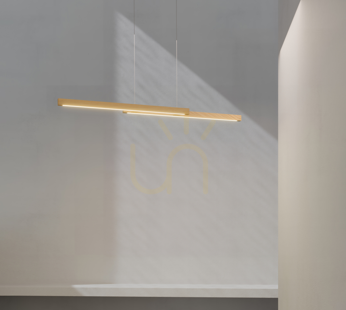 Afişa Lampă suspendată Smal CCT, stejar uleiat, 2xLED, 27,2 W, 120 cm Lampă suspendată Smal CCT, stejar uleiat, 2xLED, 27,2 W, 120 cm