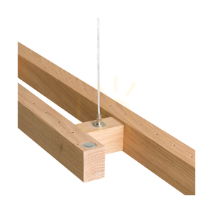 Lampă suspendată Smal CCT, stejar uleiat, 2xLED, 27,2 W, iluminare în sus și în jos, 120 cm small 2