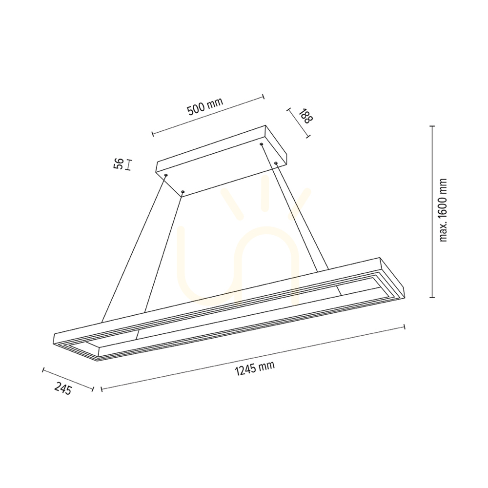 Verifica Lampa suspendată Legno, stejar uleiat/negru, 3 LED-uri, 68 W, lumină orientabilă în sus și în jos, 124,5 cm Lampa suspendată Legno, stejar uleiat/negru, 3 LED-uri, 68 W, lumină orientabilă în sus și în jos, 124,5 cm