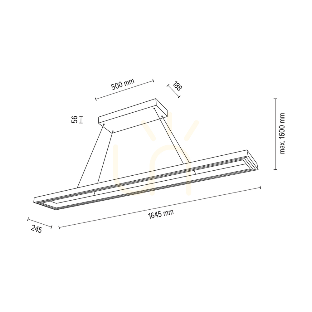 Verifica Lampa suspendată Legno, stejar uleiat/negru, 3 LED-uri, 80 W, lumină orientabilă în sus și în jos, 164,5 cm Lampa suspendată Legno, stejar uleiat/negru, 3 LED-uri, 80 W, lumină orientabilă în sus și în jos, 164,5 cm