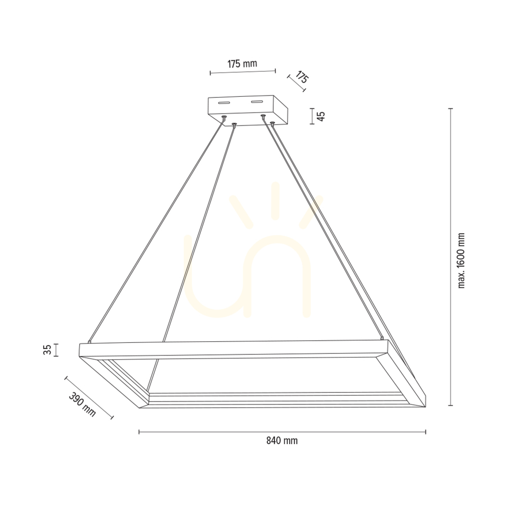 previzualizare Lampa suspendată Legno, stejar uleiat, 2xLED, 68 W, iluminare în sus și în jos, 84 cm Lampa suspendată Legno, stejar uleiat, 2xLED, 68 W, iluminare în sus și în jos, 84 cm