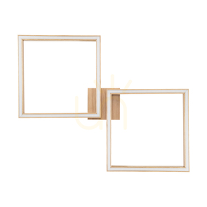 Lampă de tavan / aplice de perete Ramme, stejar uleiat, 2xLED, 48 W, 89 cm small 0