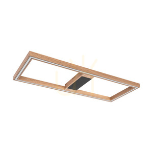 Lampă de tavan / aplice de perete Ramme, stejar uleiat/negru, 1xLED 33 W, 83,7 cm small 2