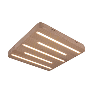Lampa de tavan / aplice de perete Neele, stejar uleiat, 5 LED-uri, 19,5 W, 34 cm small 1