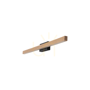 Aplică de perete Aqua Luce, stejar uleiat/negru, 1xLED 12 W, 80 cm small 0