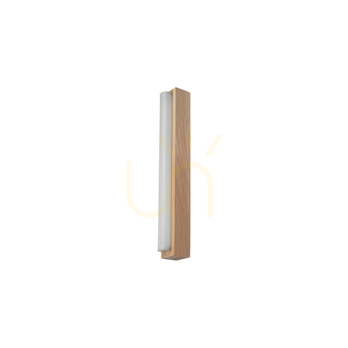 Verifica Aplică de perete Aqua Luce, stejar uleiat, 1xLED 6 W, 39 cm