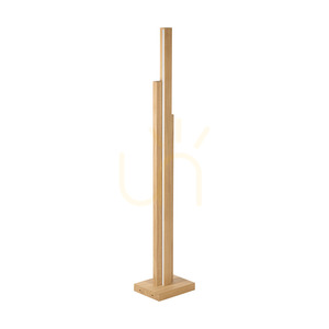 Lampa de podea Soho, stejar uleiat, 3 LED-uri, 60 W, 28 cm small 0