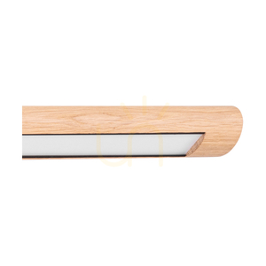 Lampa de tavan Razmus, stejar uleiat/negru, 1xLED 28 W, 98 cm small 2