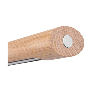 Lampa suspendată Razmus, stejar uleiat/negru, 1xLED 34 W, lumină orientabilă în sus și în jos, 118 cm small 2