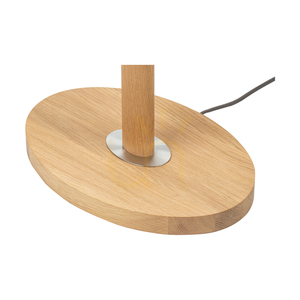 Lampa de podea Mercedes, stejar uleiat/nichel mat, abajur alb, 1xE27, 52 cm small 3