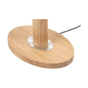 Lampa de podea Mercedes, stejar uleiat/nichel mat, abajur alb, 1xE27, 52 cm 2 Lampa de podea Mercedes, stejar uleiat/nichel mat, abajur alb, 1xE27, 52 cm small 2