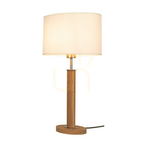 Lampa de masă Mercedes, stejar uleiat/nichel mat, abajur alb, 1xE27, 36 cm 2 Lampa de masă Mercedes, stejar uleiat/nichel mat, abajur alb, 1xE27, 36 cm small 2
