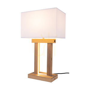 Lampa de masă Hakon, stejar uleiat/nichel mat, abajur alb, 1xE27 + 2xLED 40 W, 35 cm 1 Lampa de masă Hakon, stejar uleiat/nichel mat, abajur alb, 1xE27 + 2xLED 40 W, 35 cm small 1