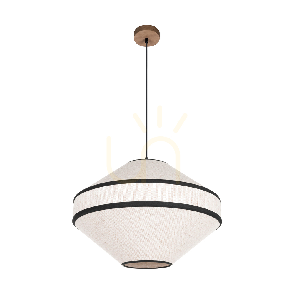 Verifica Lampa suspendată Amigo, stejar uleiat, abajur bej, 1xE27, Ø48 cm Lampa suspendată Amigo, stejar uleiat, abajur bej, 1xE27, Ø48 cm