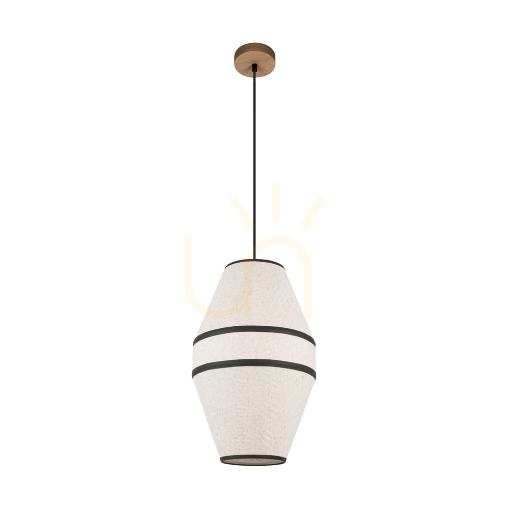 Verifica Lampa suspendată Amigo, stejar uleiat, abajur bej, 1xE27, Ø30 cm Lampa suspendată Amigo, stejar uleiat, abajur bej, 1xE27, Ø30 cm