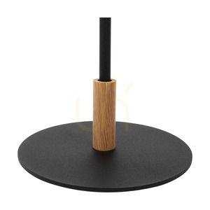 Lampa de podea Amigo, negru/stejar uleiat, abajur bej, 1xE27, Ø30 cm 3 Lampa de podea Amigo, negru/stejar uleiat, abajur bej, 1xE27, Ø30 cm small 3