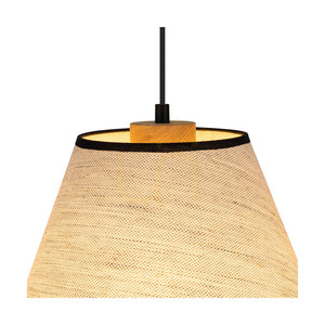 Lampa suspendată Amigo, stejar uleiat, abajur bej, 1xE27, Ø30 cm 3 Lampa suspendată Amigo, stejar uleiat, abajur bej, 1xE27, Ø30 cm small 3