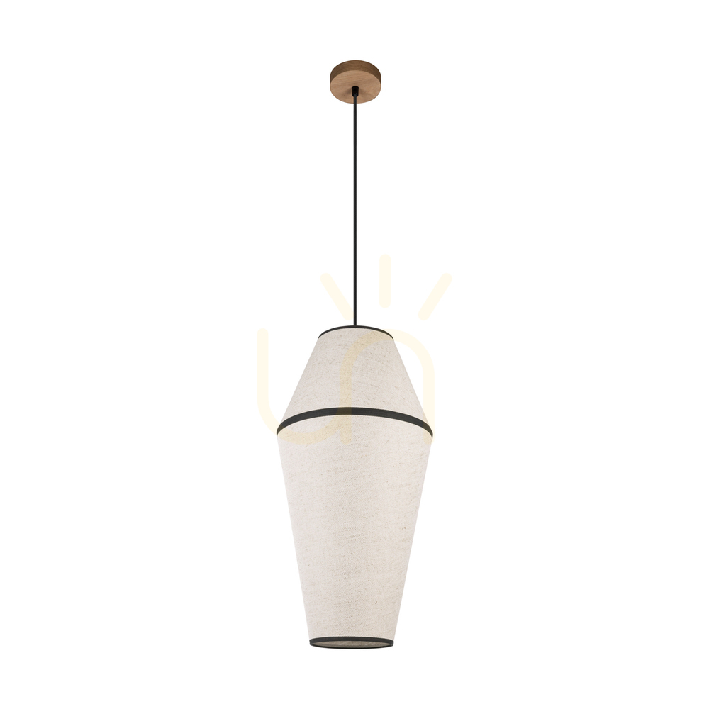 Verifica Lampa suspendată Amigo, stejar uleiat, abajur bej, 1xE27, Ø30 cm Lampa suspendată Amigo, stejar uleiat, abajur bej, 1xE27, Ø30 cm