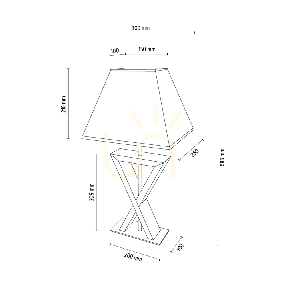 Verifica Lampa de masă Logan, stejar uleiat/negru, abajur alb, 1xE27, 30 cm Lampa de masă Logan, stejar uleiat/negru, abajur alb, 1xE27, 30 cm
