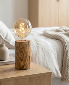 Lampa de masă Core, maro, 1xE27, Ø8–12 cm small 1